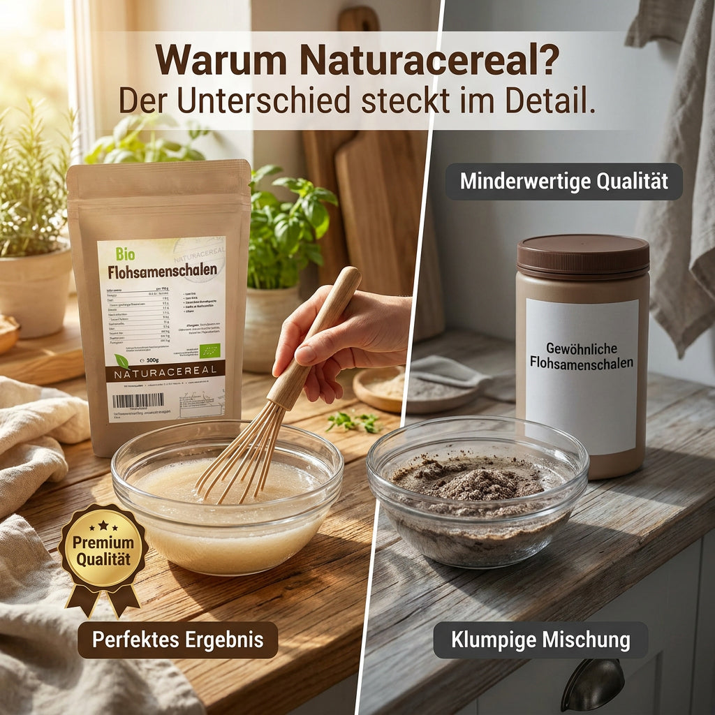 Naturacereal Bio Flohsamenschalen 500g – mit Bio-Zertifikat