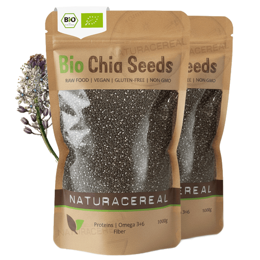 Bio Chia Samen 2kg Familien-Vorrat von Naturacereal aus Paraguay